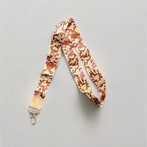 Lanyard - Taz Tasmanian Devil Looney Tunes Keychain Badge ID Card Key Holder